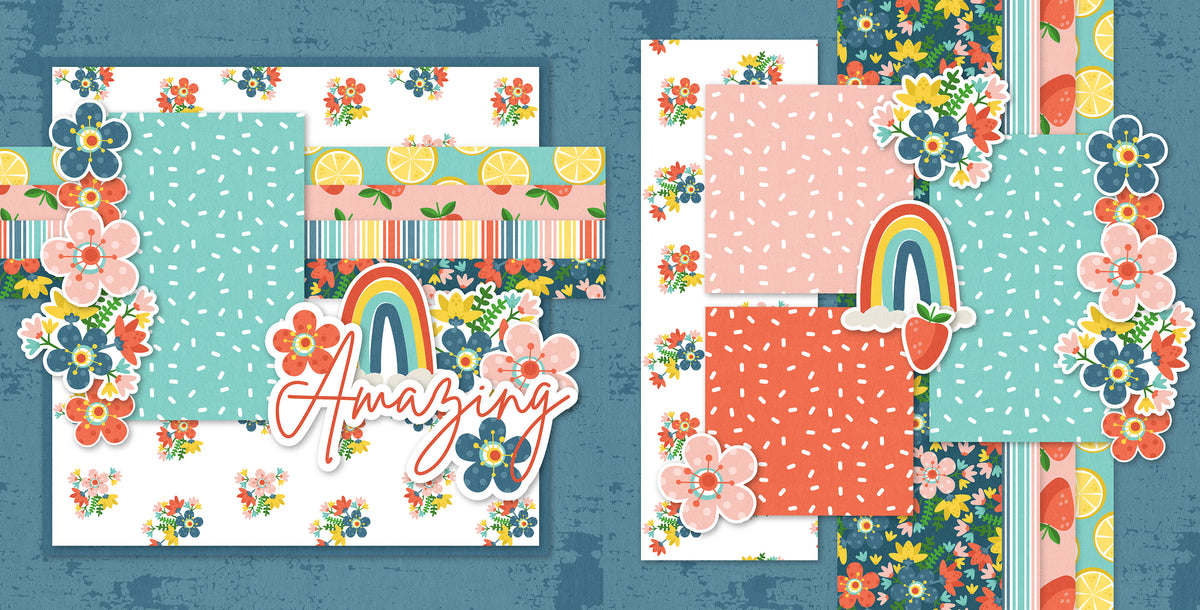 Scrapbooking Papier 6x6 Zoll – 24 Blätter Mit 12 Mustern | Aquarellpapier 160 G/m² Für Karten, Tagebuch & DIY Deko