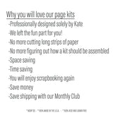 Love Football - Page Kit