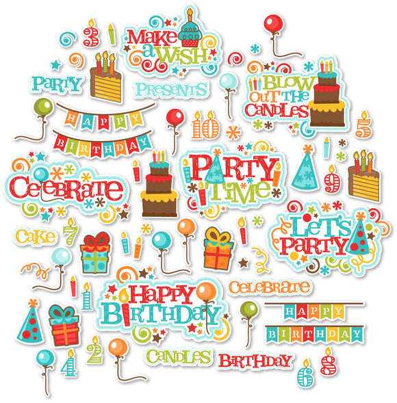 Birthday Party - Stickers