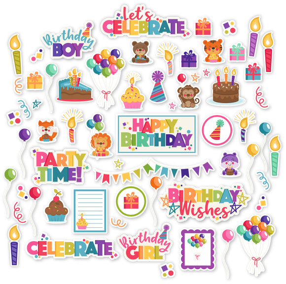 Birthday Wishes - Die Cuts