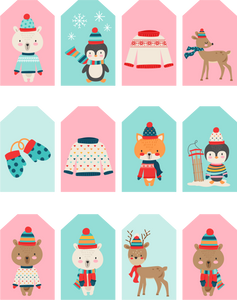 FREE Printable Holiday Gift Tags-Download Only
