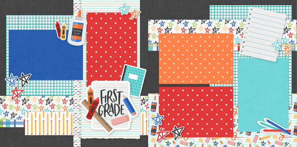 First Grade - Page Kit