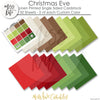 Christmas Eve - Linen-Printed Smooth Cardstock Single-Sided Linen Printed