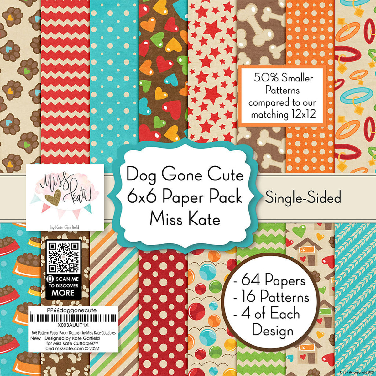 Dog Gone Cute - Scrapbook Paper Pack – MISS KATE