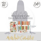 Dog Gone Cute - Paper & Sticker Kit 12X12 (Ds)
