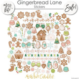 Gingerbread Lane - Paper & Sticker Kit 12X12 (Ds)