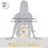 Gingerbread Lane - Stickers
