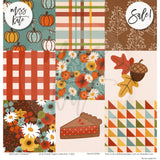 Give Thanks - Paper & Sticker Kit 12X12 (Ds)