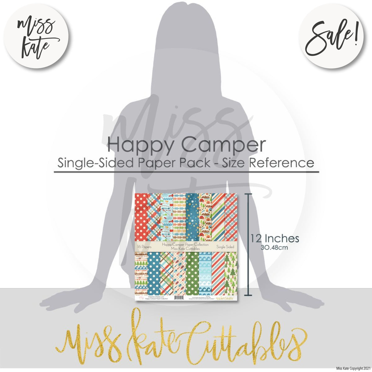 Happy Camper -Scrapbook Paper Pack – MISS KATE