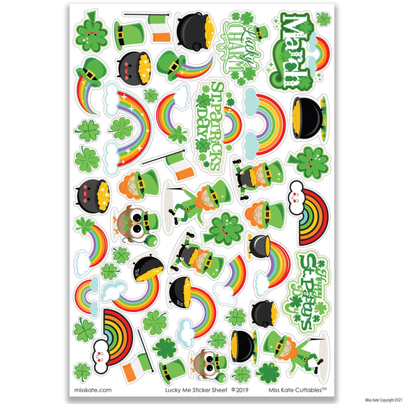 Lucky Me - For St. Patricks Day Stickers