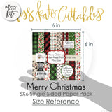 Merry Christmas - 6X6 Paper Pack (Ss)