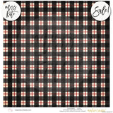 Red & Black Buffalo Check - Paper Pack 12X12 (Ss)