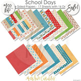 School Days - Paper Pack 12X12 (Ss)
