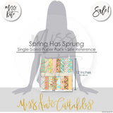 Spring Has Sprung - Paper Pack 12X12 (Ss)