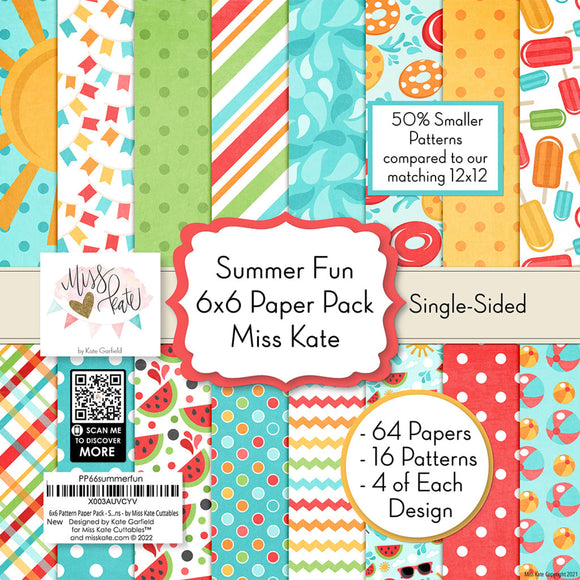 Summer Fun - 6X6 Paper Pack (Ss)