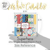 Superhero - 6X6 Paper Pack (Ss)