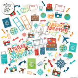 Travel The World - Die Cuts 60+