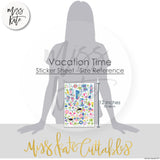 Vacation Time - Sticker Sheet Stickers
