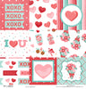 Be My Valentine - Paper & Sticker Kit