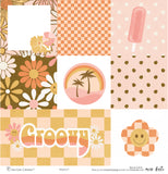 Groovy- Paper & Sticker Kit