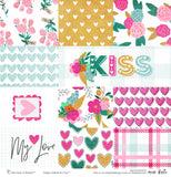 Happy Valentine's Day - Paper & Sticker Kit