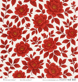 Red, White and Bloom - Paper & Sticker Kit