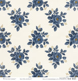 Red, White and Bloom - Paper & Sticker Kit