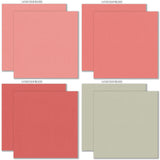 Best Wishes - Linen-Printed Smooth Cardstock Single-Sided