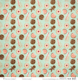 Cookie Sticker Paper Christmas Cookies - Christmas Scrapbook Paper & Sticker Kit – MISS KATE