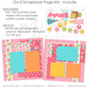 1st Birthday-Pink - Page Kit