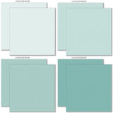 Best Wishes - Linen-Printed Smooth Cardstock Single-Sided