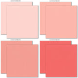 Love Lives Here - Linen-Printed Smooth Cardstock Single-Sided