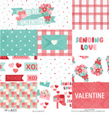 Be My Valentine - Paper & Sticker Kit