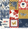 Red, White and Bloom - Paper & Sticker Kit