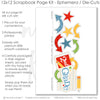 Capture special moments with the 2Nd Grade layout — acid-free double-sided scrapbook supplies, school layout, first day school, ready-to-glue title banners and photo frames, student photos, scrap book kit, school album, school memories, photo mats, precut designs for memory journaling, seasonal scrapbook page kits and die cuts, coordinated background patterns and journaling spots, creative accents for scrapbook storytelling, pastel paper embellishments and photo mats