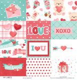 Be My Valentine - Paper & Sticker Kit