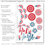 4th of July - Page Kit