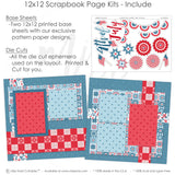 4th of July - Page Kit