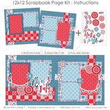 4th of July - Page Kit