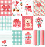 Be My Valentine - Paper & Sticker Kit