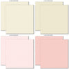 Best Wishes - Linen-Printed Smooth Cardstock Single-Sided