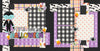 A Fangtastic Halloween scrapbook page kit — halloween scrapbook, 12x12 scrapbook kit, scrapbooking ephemera and cardstock cutouts, scrapbook craft kit, precut designs for memory journaling, acid-free double-sided scrapbook supplies, spooky scrapbook, ready-to-glue title banners and photo frames, candy corn scrapbook, scrapbook paper kit, halloween crafts, handmade elements for DIY photo albums, diy scrapbook kit, layered die cut titles for themed layouts
