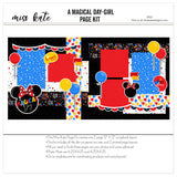 A Magical Day-Girl - Page Kit