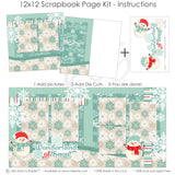 A Wonderland of Snow - Page Kit
