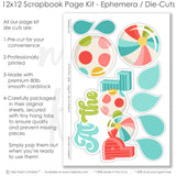 At the Pool - Page Kit