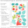At the Pool - Page Kit