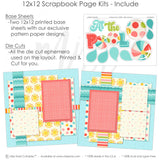 At the Pool - Page Kit