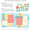 At the Pool - Page Kit