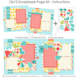 At the Pool - Page Kit