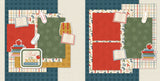 Back To The Books scrapbook page kit — acid-free double-sided scrapbook supplies, precut designs for memory journaling, layered die cut titles for themed layouts, student memories, classroom layout, pastel paper embellishments and photo mats, apple die cuts, book die cuts, handmade elements for DIY photo albums, school scrapbook, backpack die cut, 12x12 page kit, seasonal scrapbook page kits and die cuts, teacher page, back to the books, ready-to-glue title banners and photo frames
